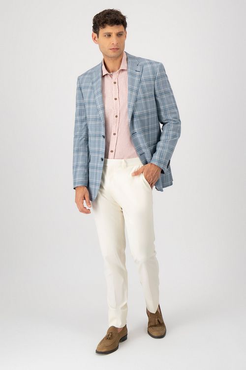 Pantalón Lana Técnica Slim Fit