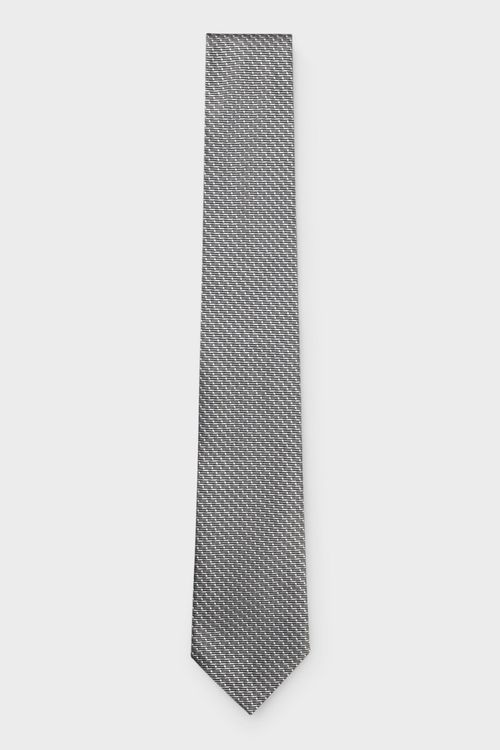 Corbata Boss One De Seda Con Estampado En Jacquard