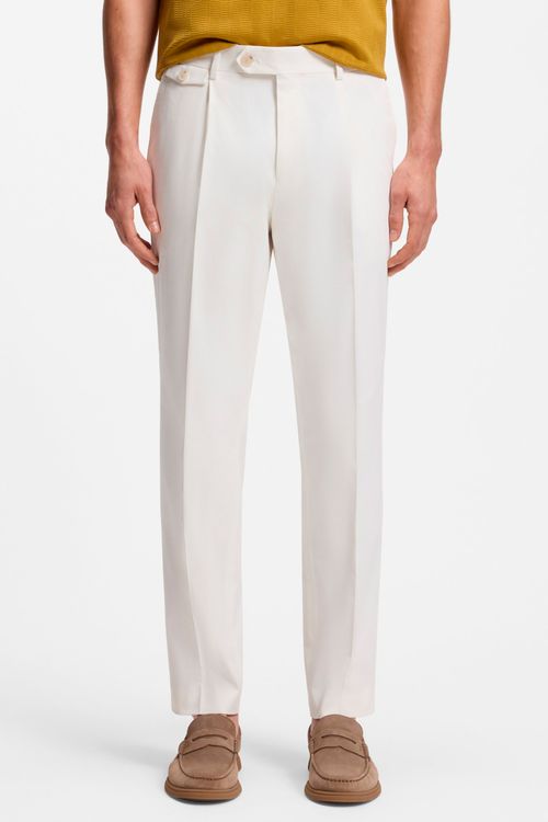 Pantalón Tapered Fit De Algodón