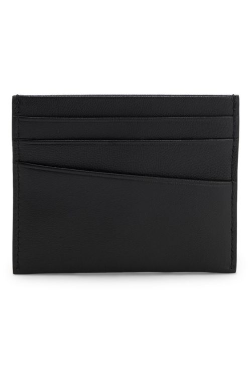Tarjetero De Piel Con Monograma Double B