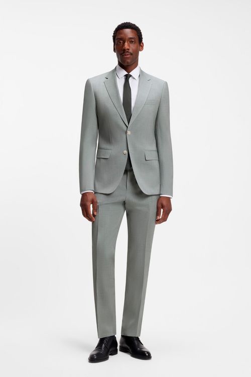 Traje Slim Fit En Lana Virgen