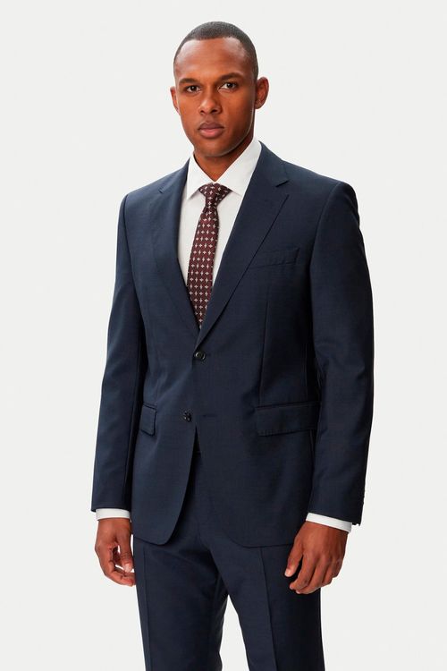 Traje Slim Fit En Pura Lana Virgen
