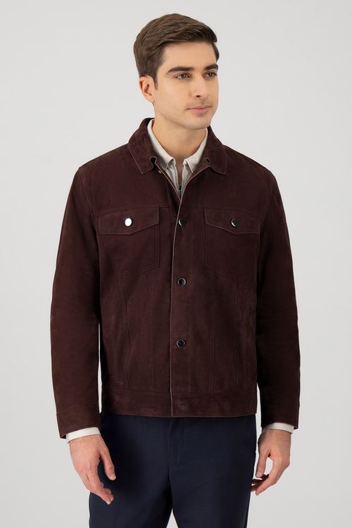Chamarra La Vera Pelle Contemporary Fit