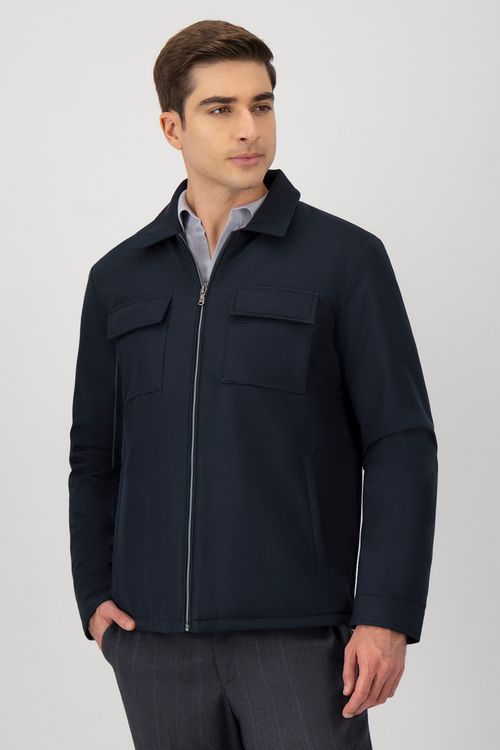 Chamarra Estilo Sobrio Contemporary Fit