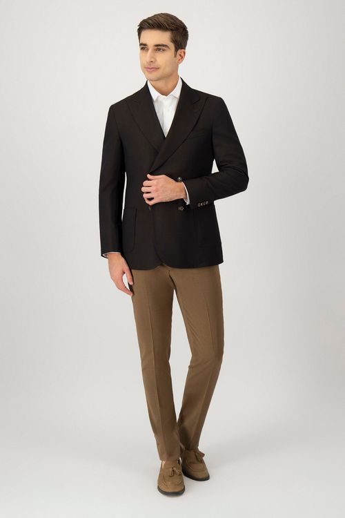 Saco De Lana Slim Fit