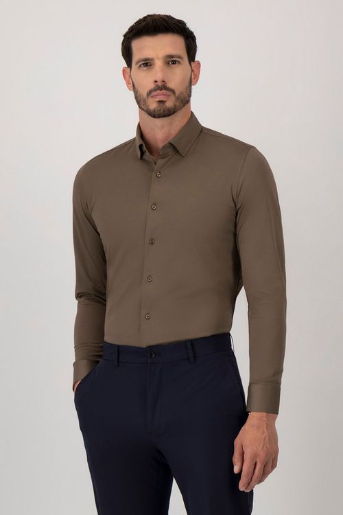 Camisa Tec-knit Slim Fit