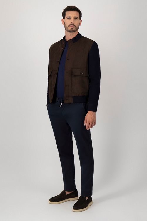 Chamarra Bomber Varsity Contemporary Fit