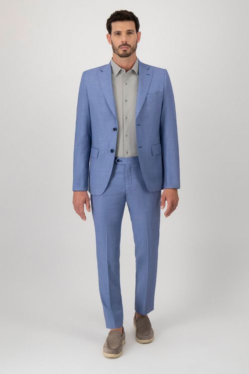Traje De Lana Slim Fit