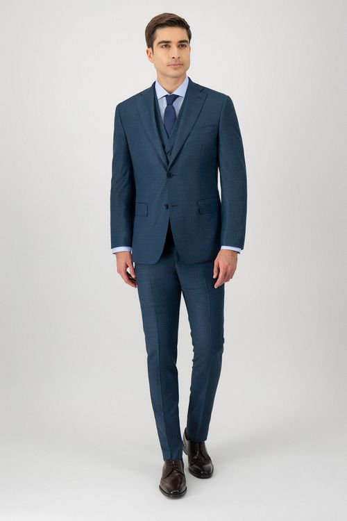 Traje Trío De Lana Slim Fit