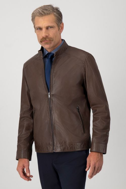 Chamarra La Vera Pelle Contemporary Fit