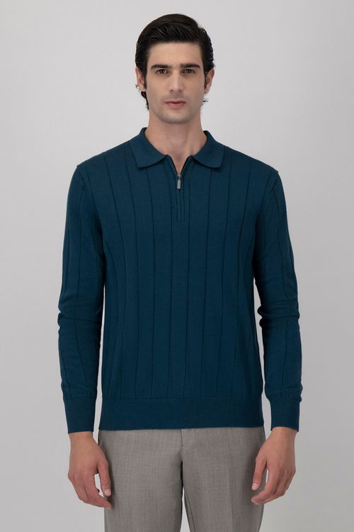 Polo De Punto Slim Fit