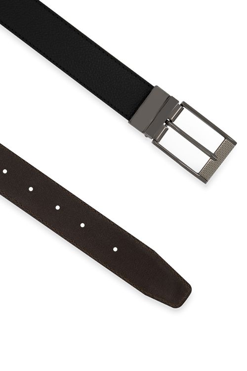 Cinturón Reversible De Piel